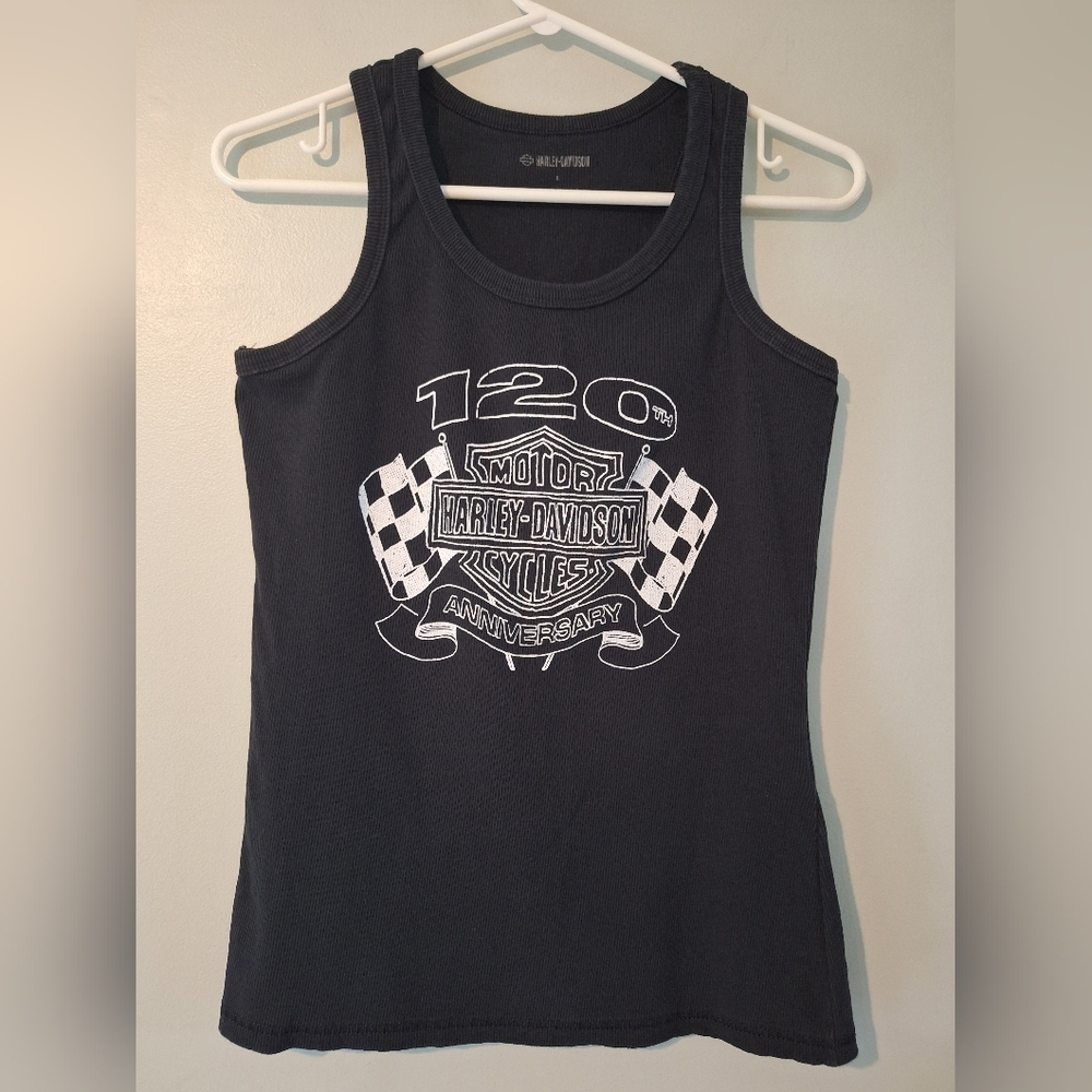 Harley-Davidson Black Tank Top - S
